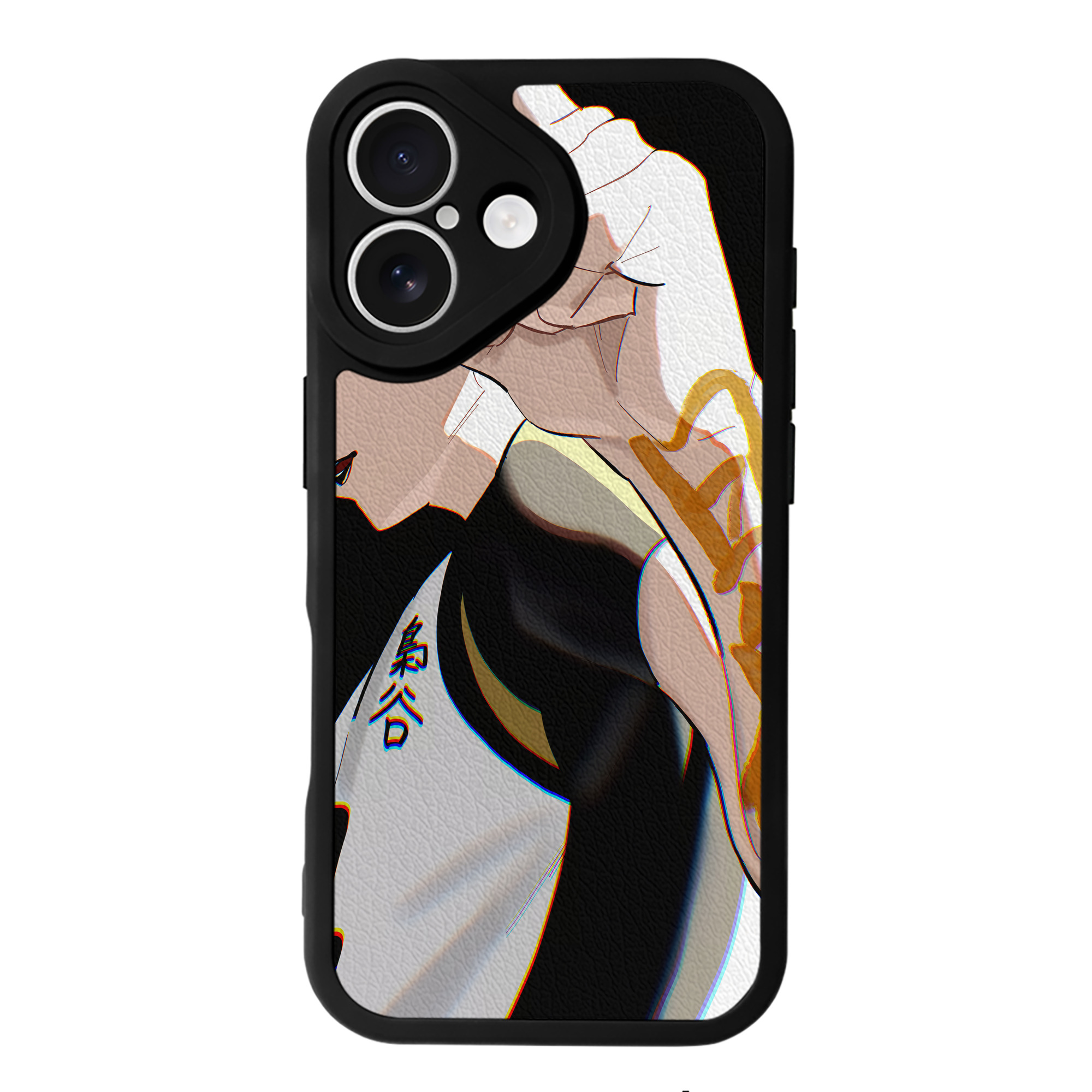 （画像用） ハイキュー!! Haikyu!! 【iPhone 16シリーズ対応】シリコンスマホケース（レザー調） 材質：シリコン